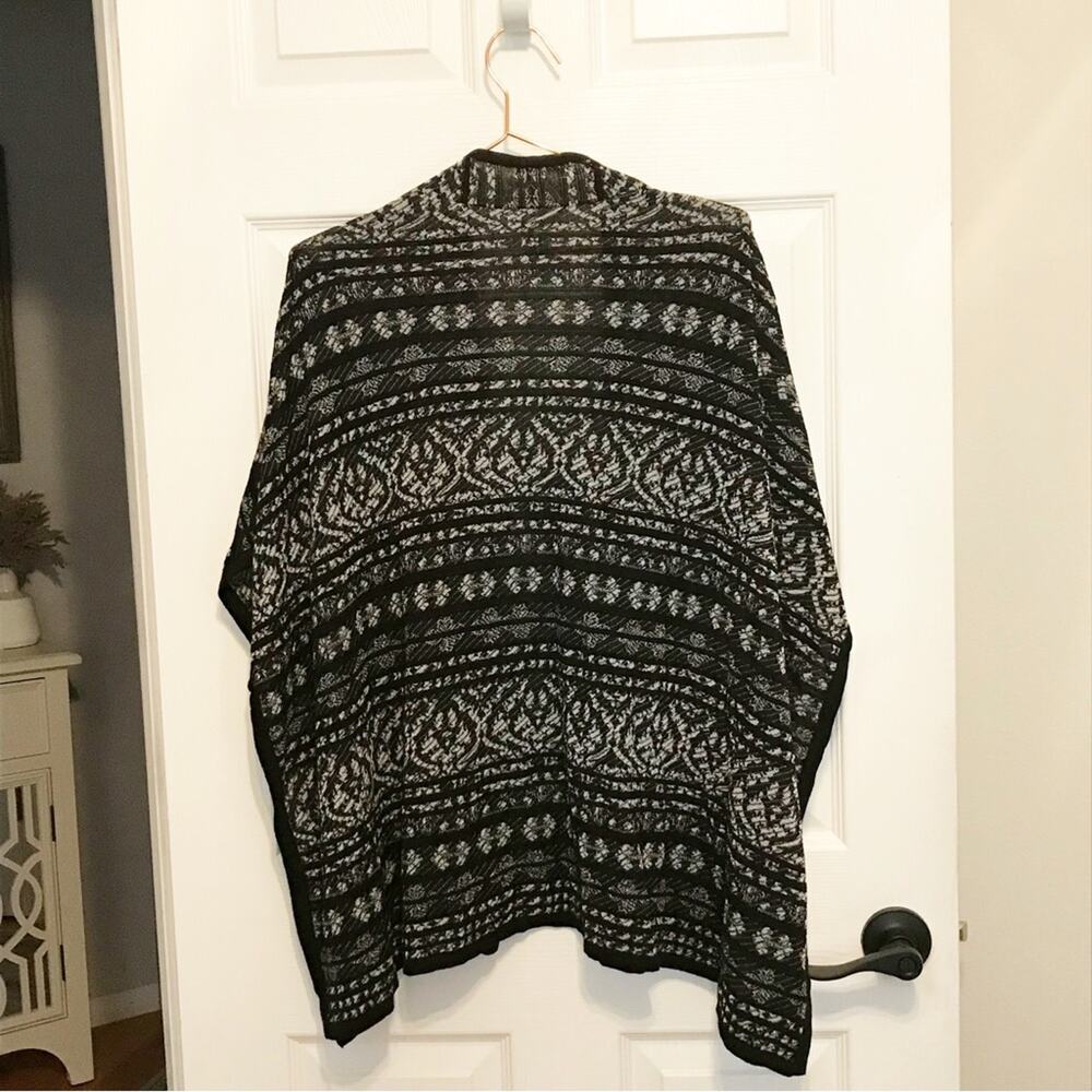 Chicos open front cardigan batwing sleeve size 0 small - Picture 2 of 6